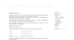 Desktop Screenshot of bollensdorff-enkelmann-gmbh.de